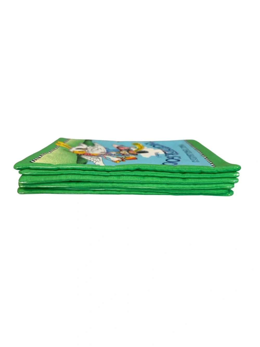 Mary Engelbreit’s Mother Goose Volume 3 Hand-sewn Soft Cloth Book Green Multi
